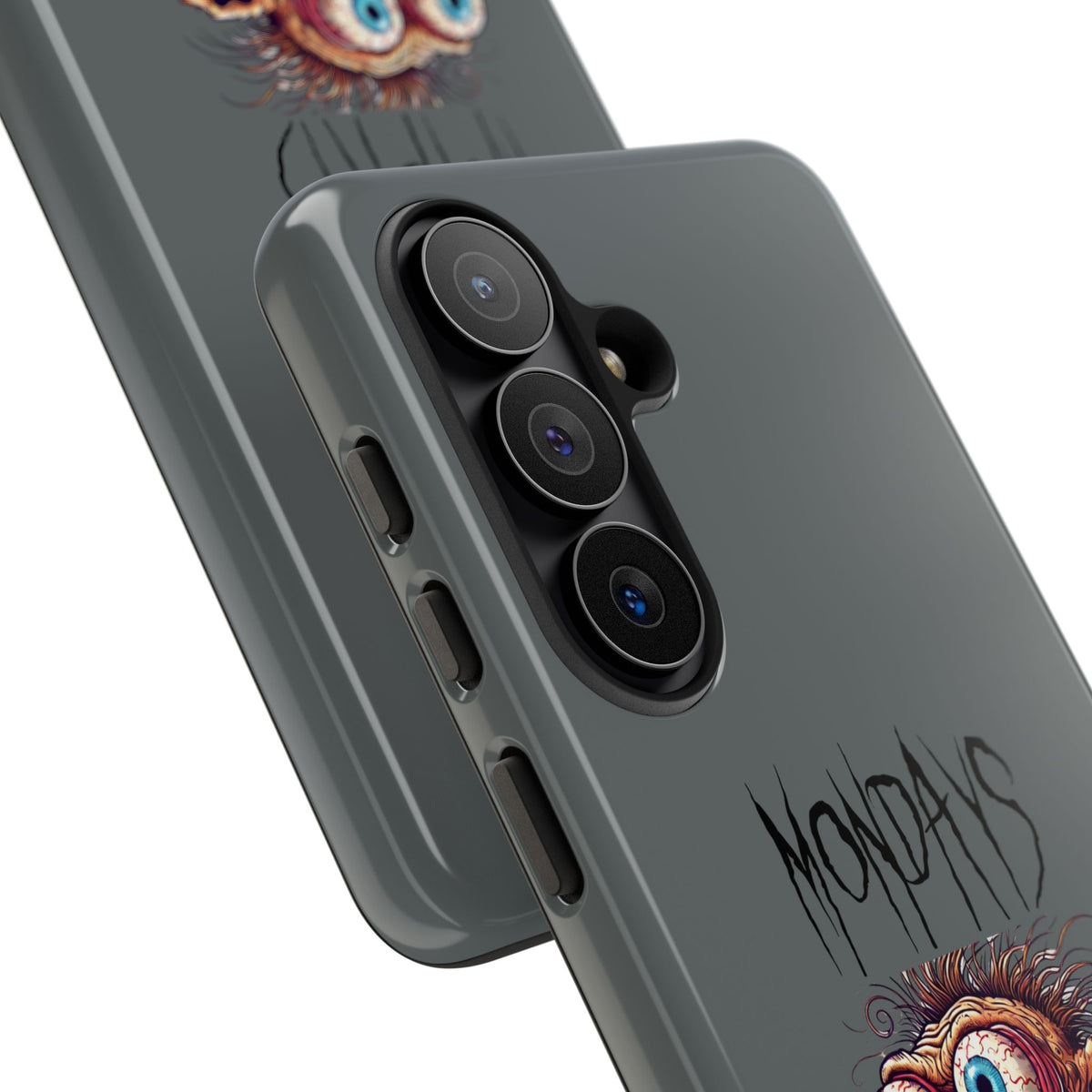 Mondays Zombie Character Phone Case – Funny Groggy Coffee Phone Cover