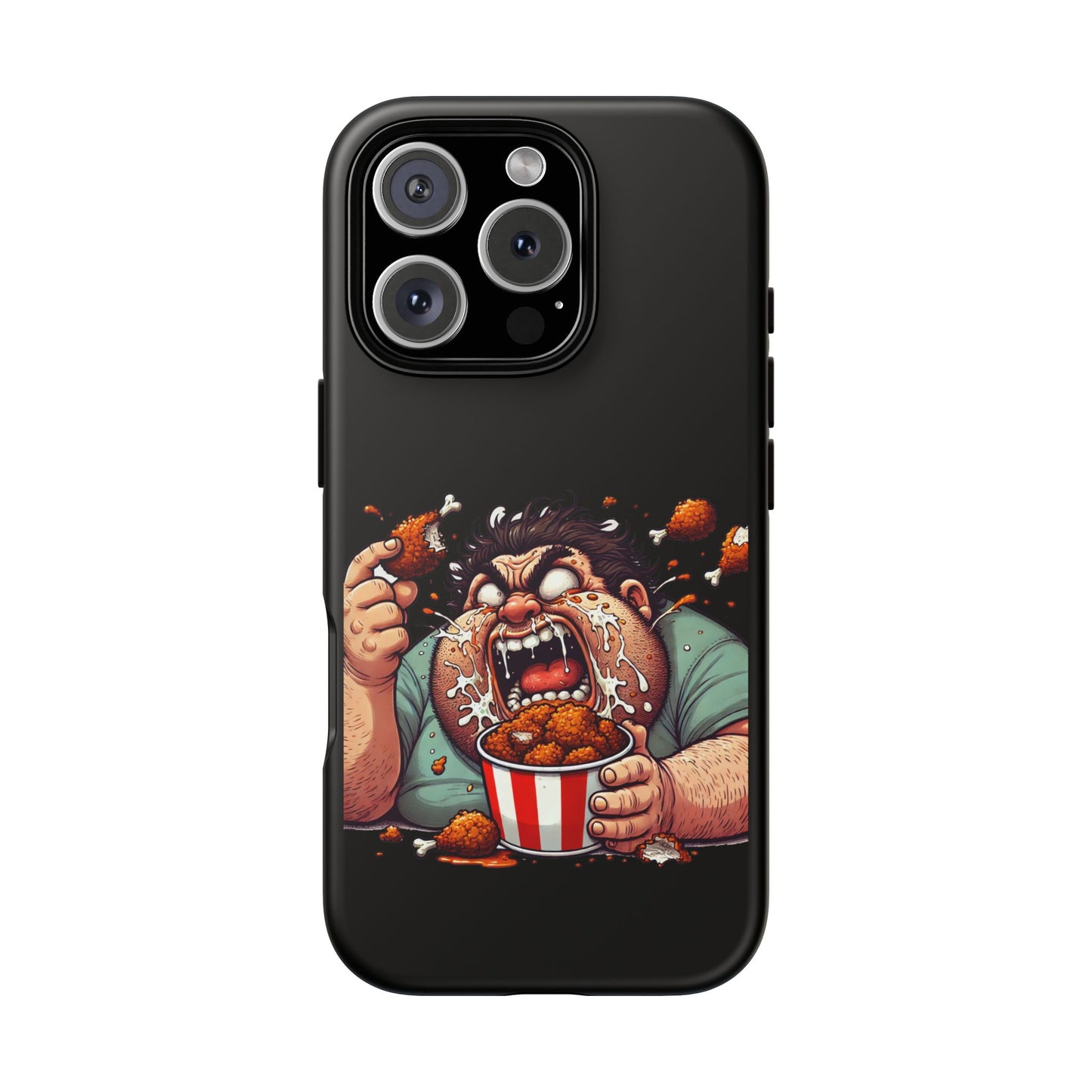 Phone Case — "Tough Cases" Chicken Wing Feast Graphic