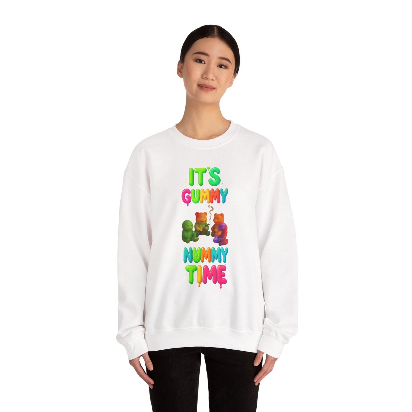 It’s Gummy Nummy Time Crewneck Sweatshirt