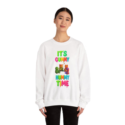 It’s Gummy Nummy Time Crewneck Sweatshirt
