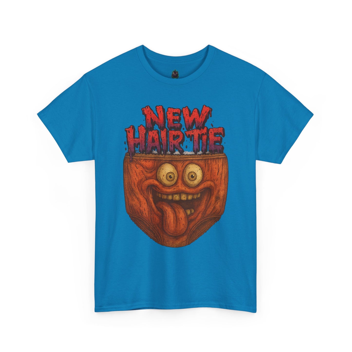 New Hair Tie – Crazy Underwear Face T-Shirt