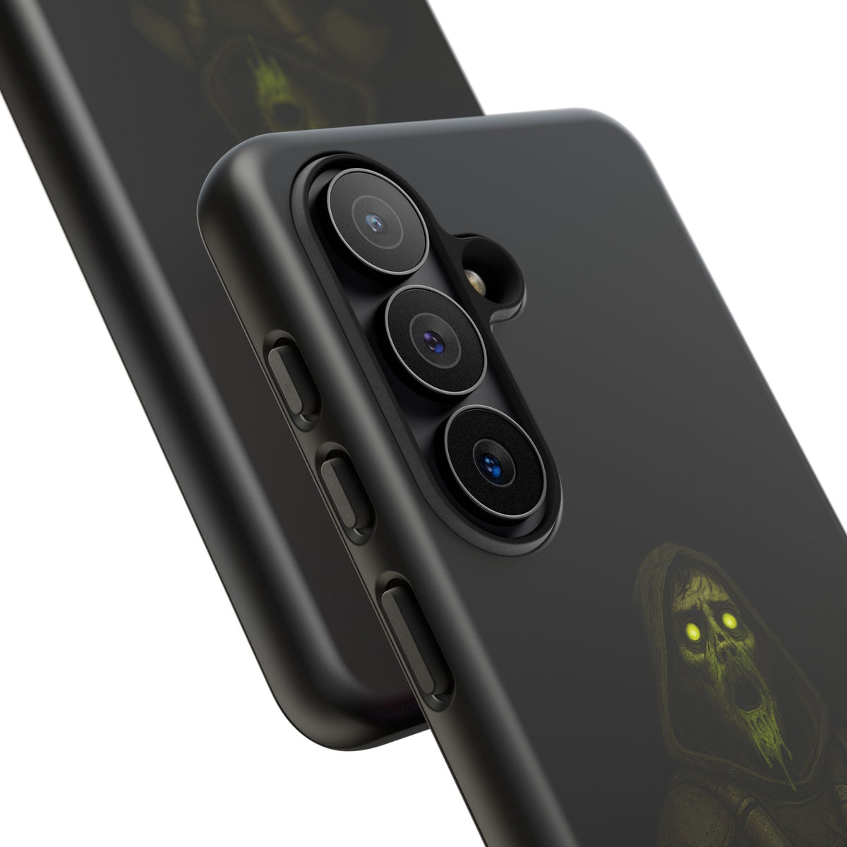 Phone Case — 'Toxic? Nah, Just Prophetically Unpleasant' Neon Grim Reaper Protective Cover