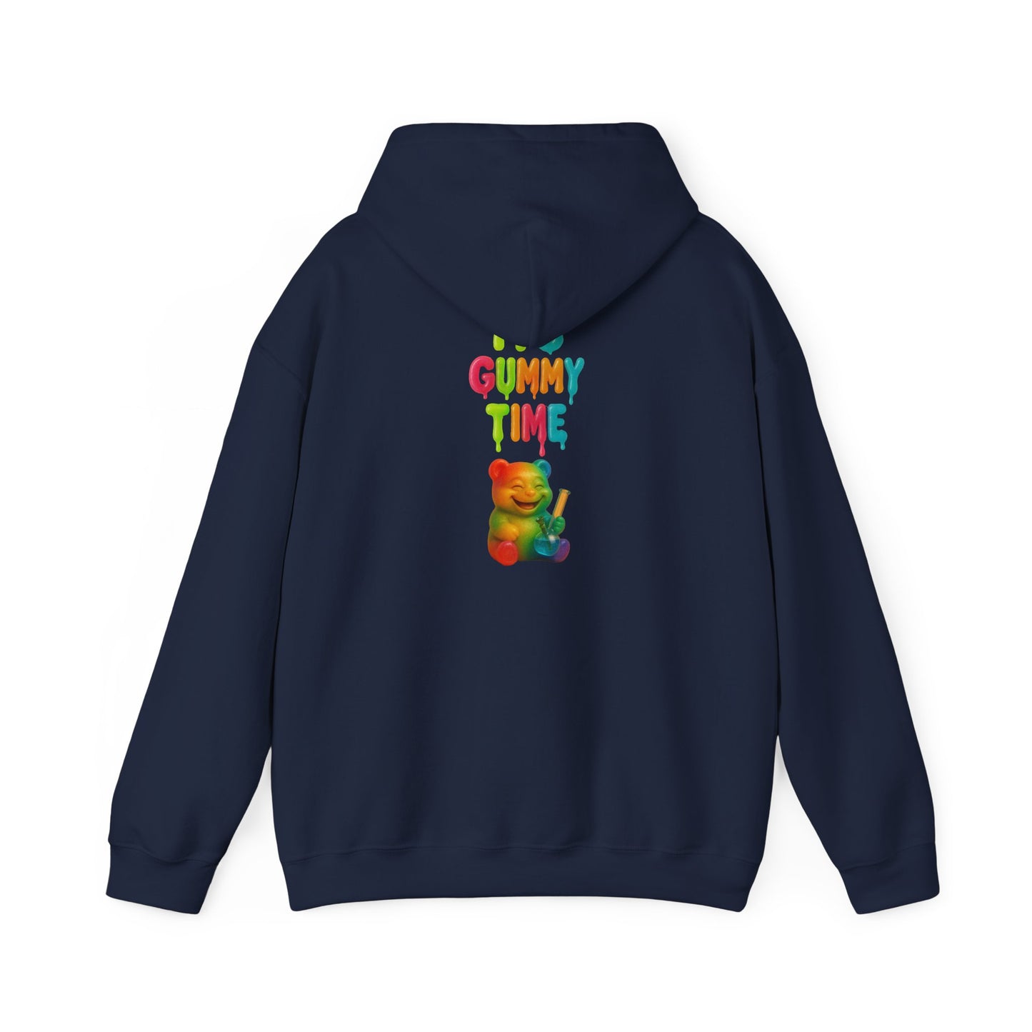 Gummy Time Hoodie — Colorful Gummy Bear Graphic Pullover