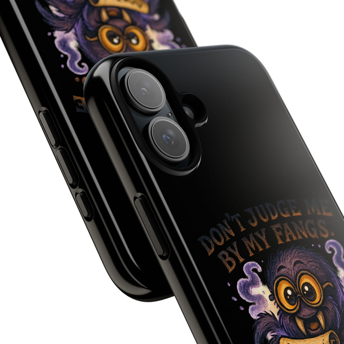 Phone Case — Fiery One-Eyed Demon with "I See Your Soul... And It's Disappointing"