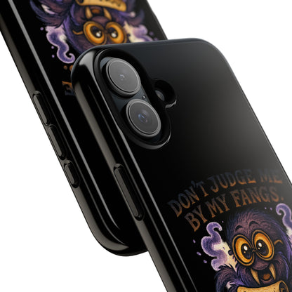 Phone Case — Fiery One-Eyed Demon with "I See Your Soul... And It's Disappointing"