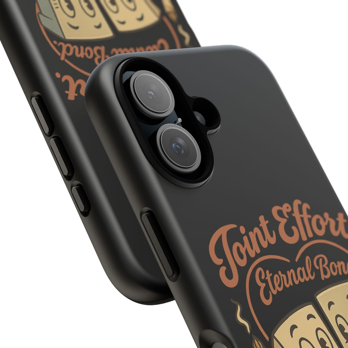 Phone Case — "Joint Effort Eternal Bond" Retro Cannabis Matchstick Design