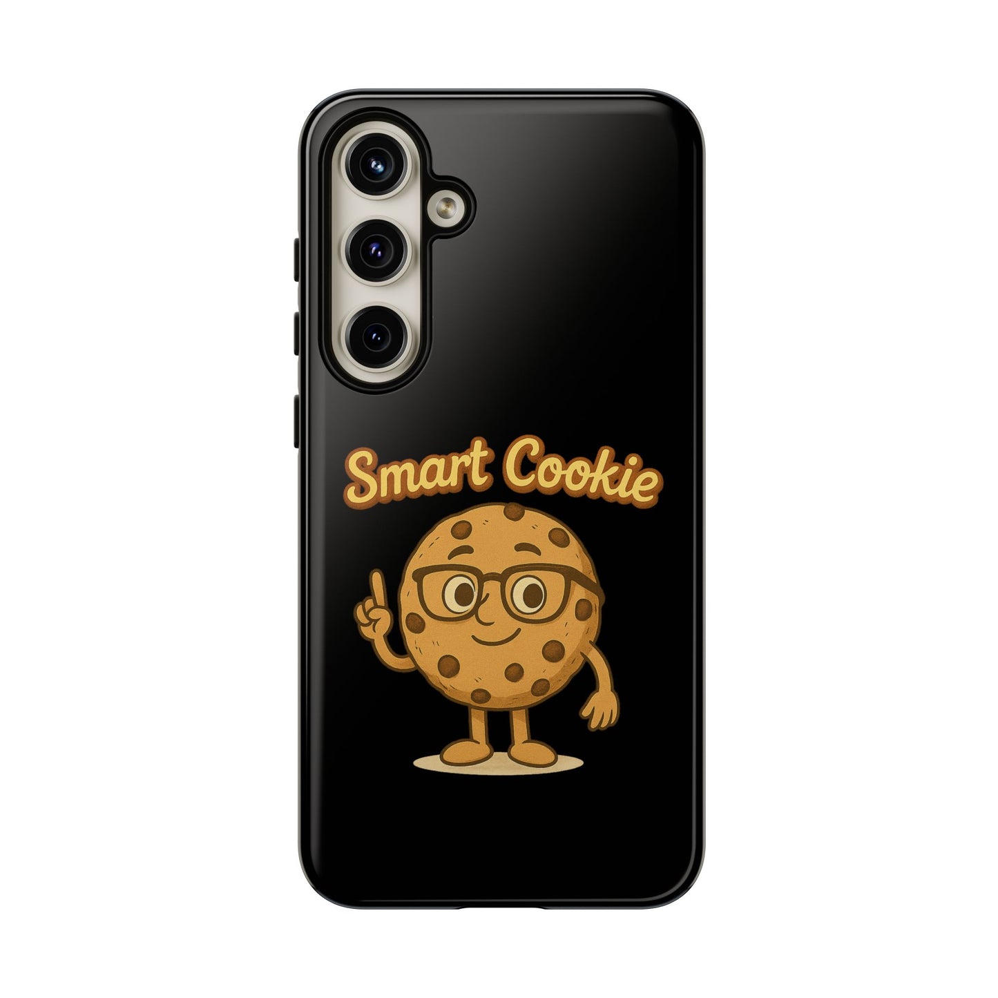 Phone Case — "Smart Cookie" Cute Cartoon Cookie Protective Cover