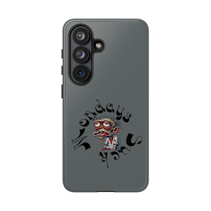 Phone Case — 'Nobody Sucks' Grunge Monster Protective Case