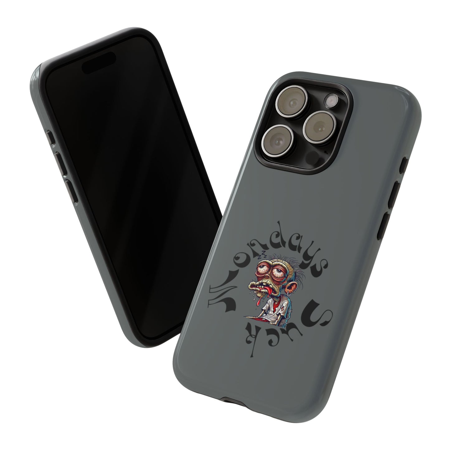 Phone Case — 'Nobody Sucks' Grunge Monster Protective Case