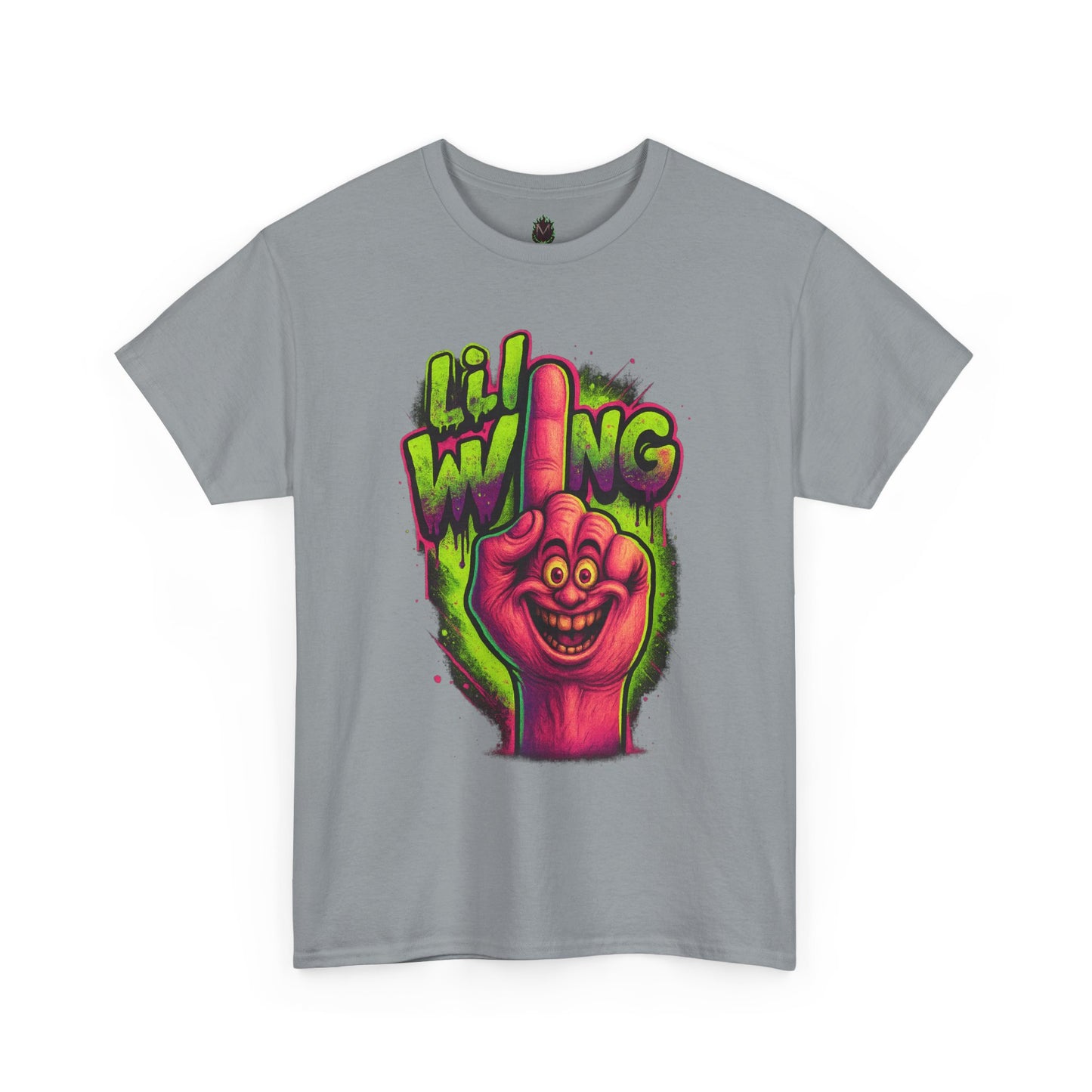 Lil’ Wing – Happy Middle Finger Monster Tee