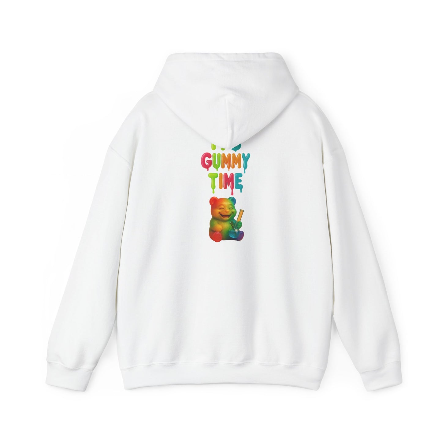 Gummy Time Hoodie — Colorful Gummy Bear Graphic Pullover