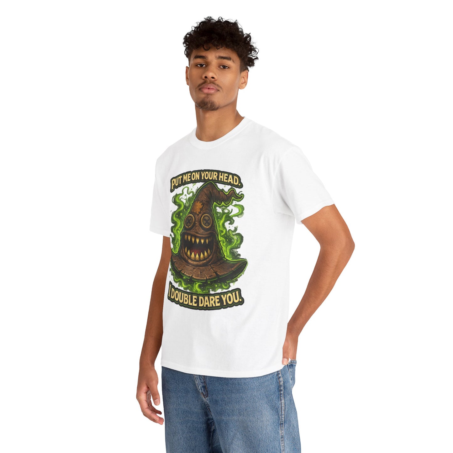Cursed Sorting Hat T-Shirt | Put Me On Your Head, I Double Dare You