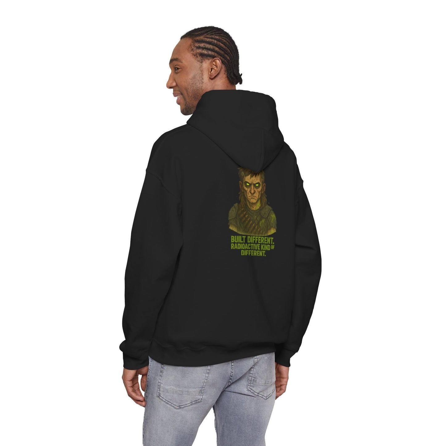 Hoodie - "Most Different, Radically Not Different" Ape Graphic Hooded Sweatshirt