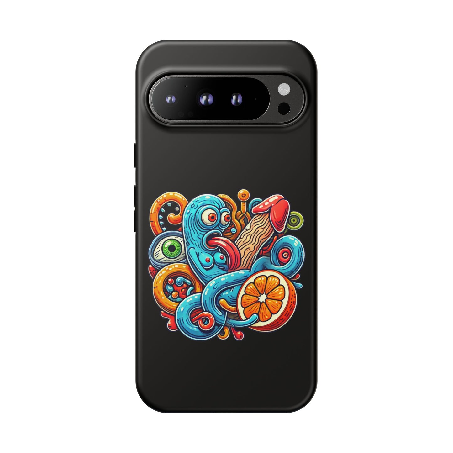 Octopus Surf Phone Case — Colorful Nautical Art Protective Phone Cover