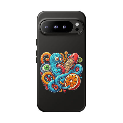 Octopus Surf Phone Case — Colorful Nautical Art Protective Phone Cover