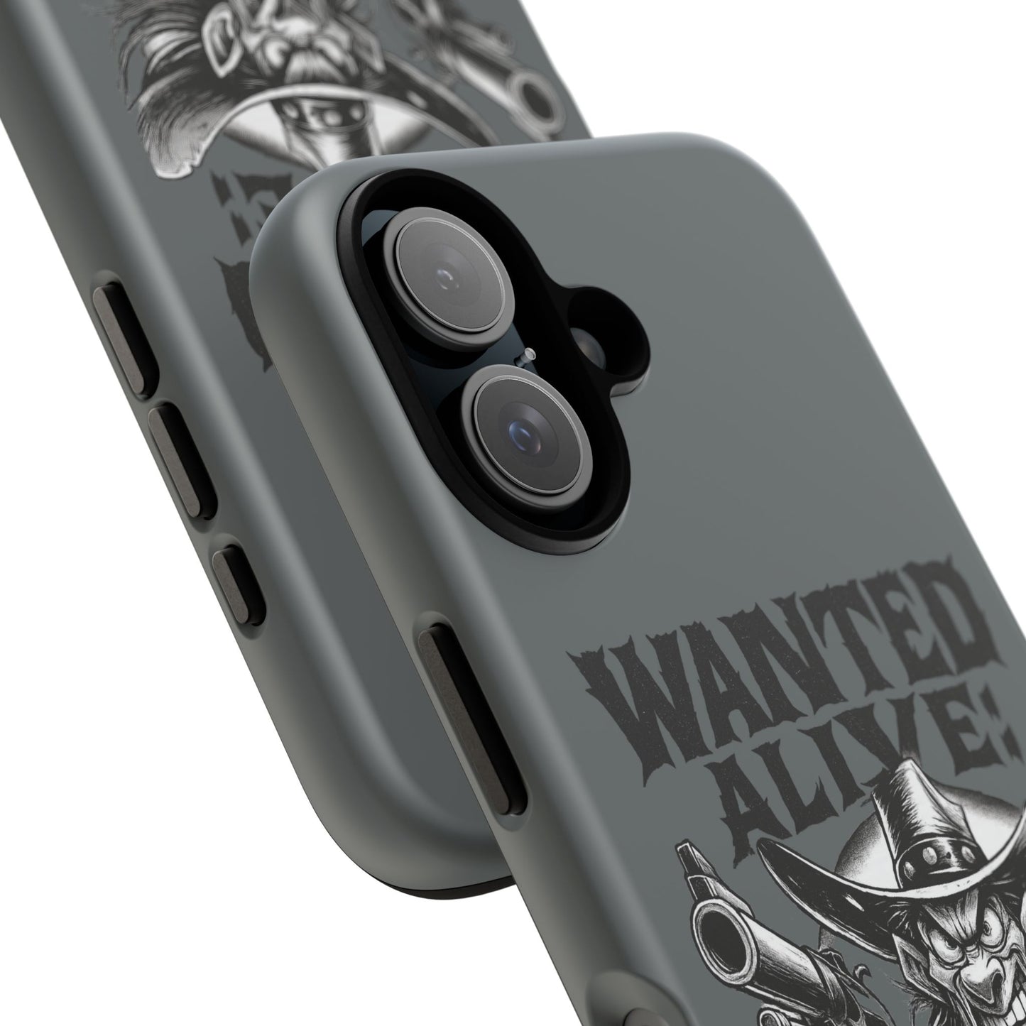 Phone Case — "Wanted Alive!" Cowboy Chewin' Tobacco Graphic
