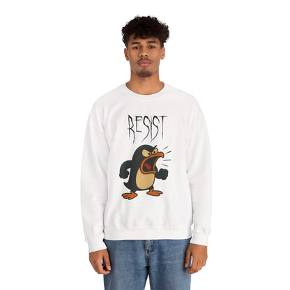 Resist – Angry Penguin Crewneck Sweatshirt