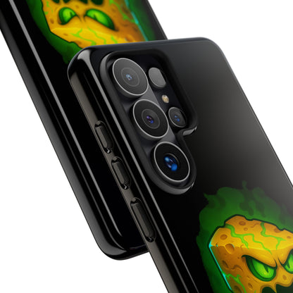 Phone Case — 'Smell That? It's Fear.' Spooky Cheese Monster Protective Case