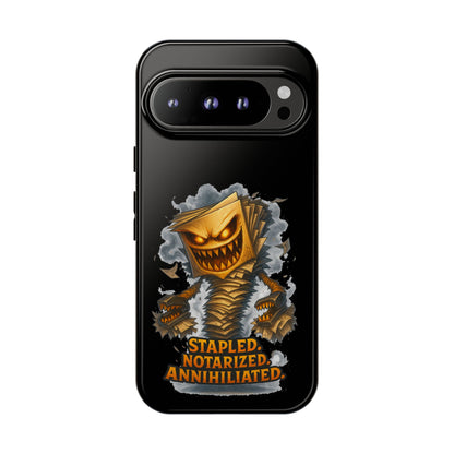 Phone Case — Stapled, Notarized, Annihilated Lightning-Fast Protective Case