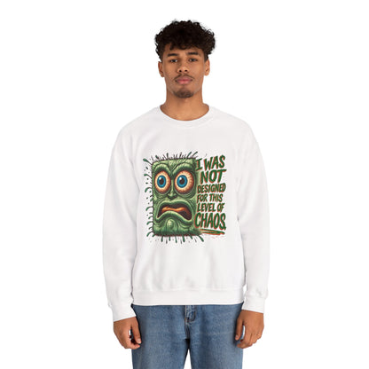 Chaos Pad – Overwhelmed Maxipad Crewneck