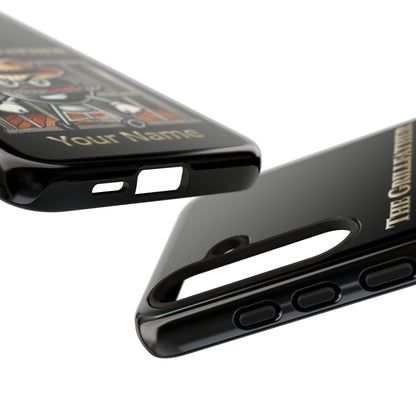 Grillfather Personalized Phone Case — Funny BBQ Smoker Design