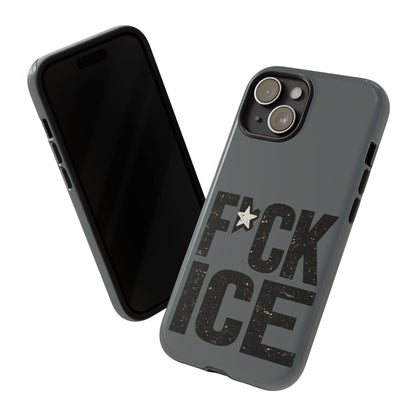 Phone Case — “F*CK ICE” Bold Protest Protective Case