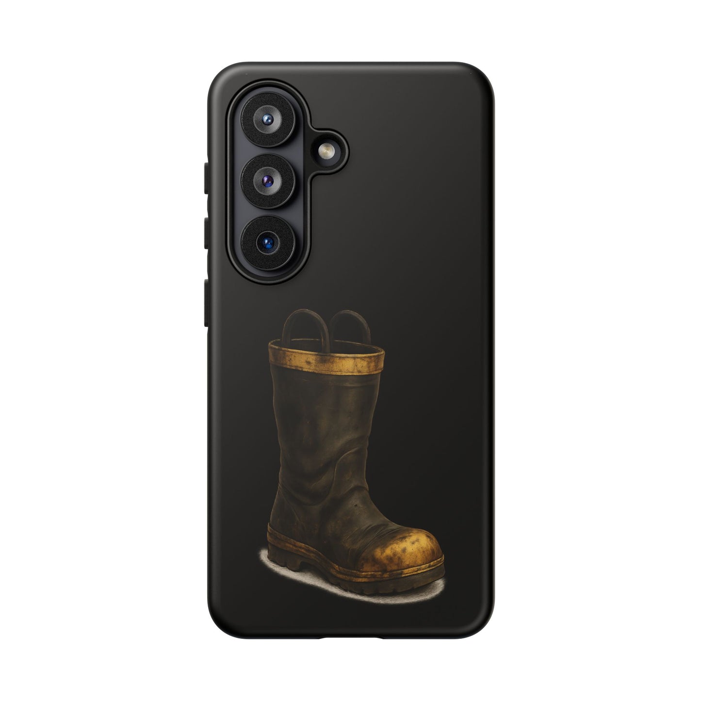 Vintage Fire Boot Phone Case — Rugged Protective iPhone Cover