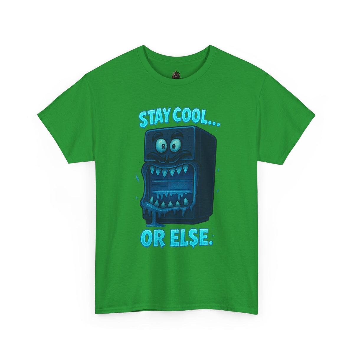 Stay Cool Refrigerator Monster T-Shirt | Funny Retro Cartoon Tee