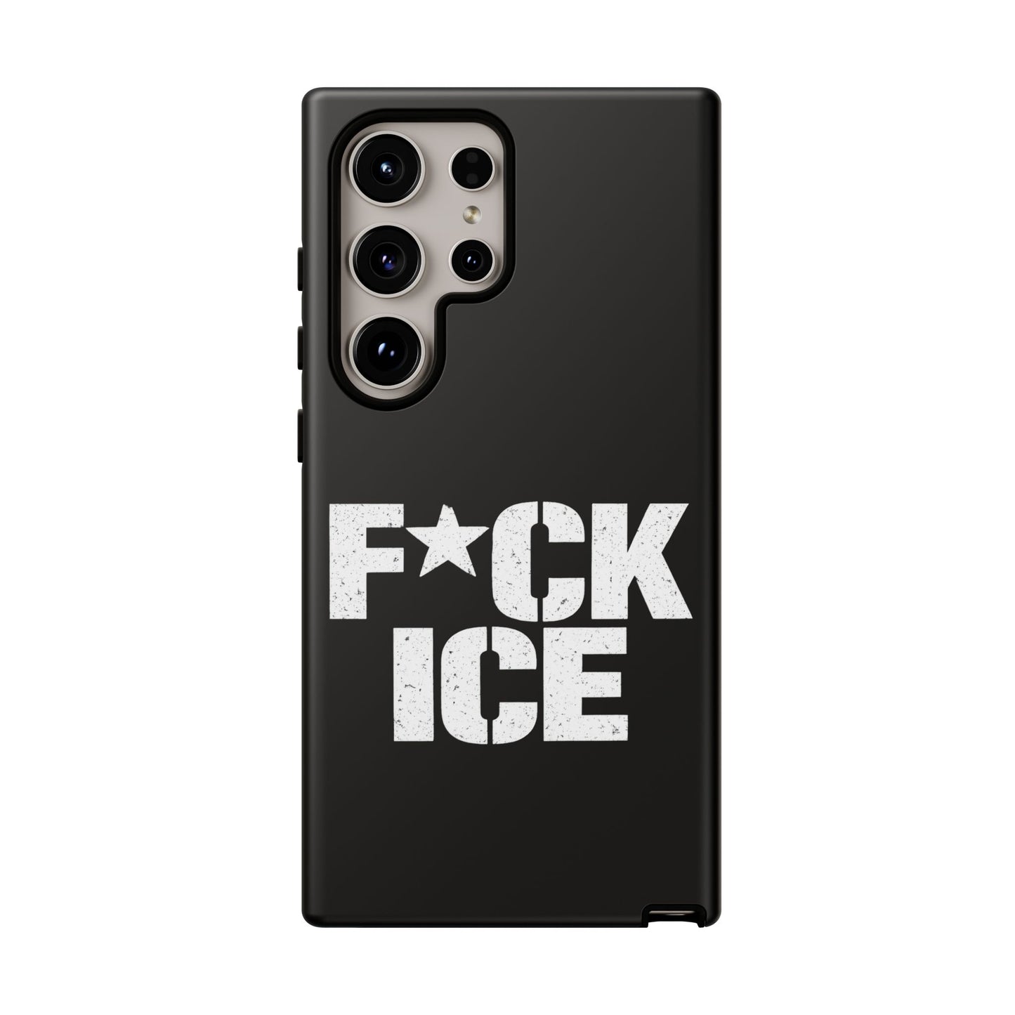 Phone Case — “F*CK ICE” Bold Protest Protective Cover