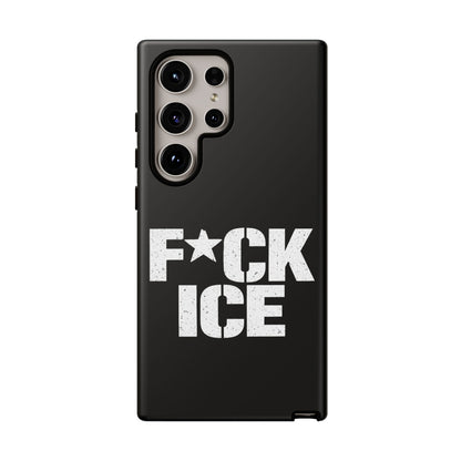 Phone Case — “F*CK ICE” Bold Protest Protective Cover