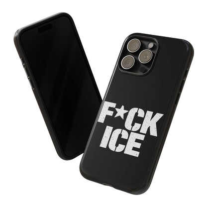 Phone Case — “F*CK ICE” Bold Protest Protective Cover