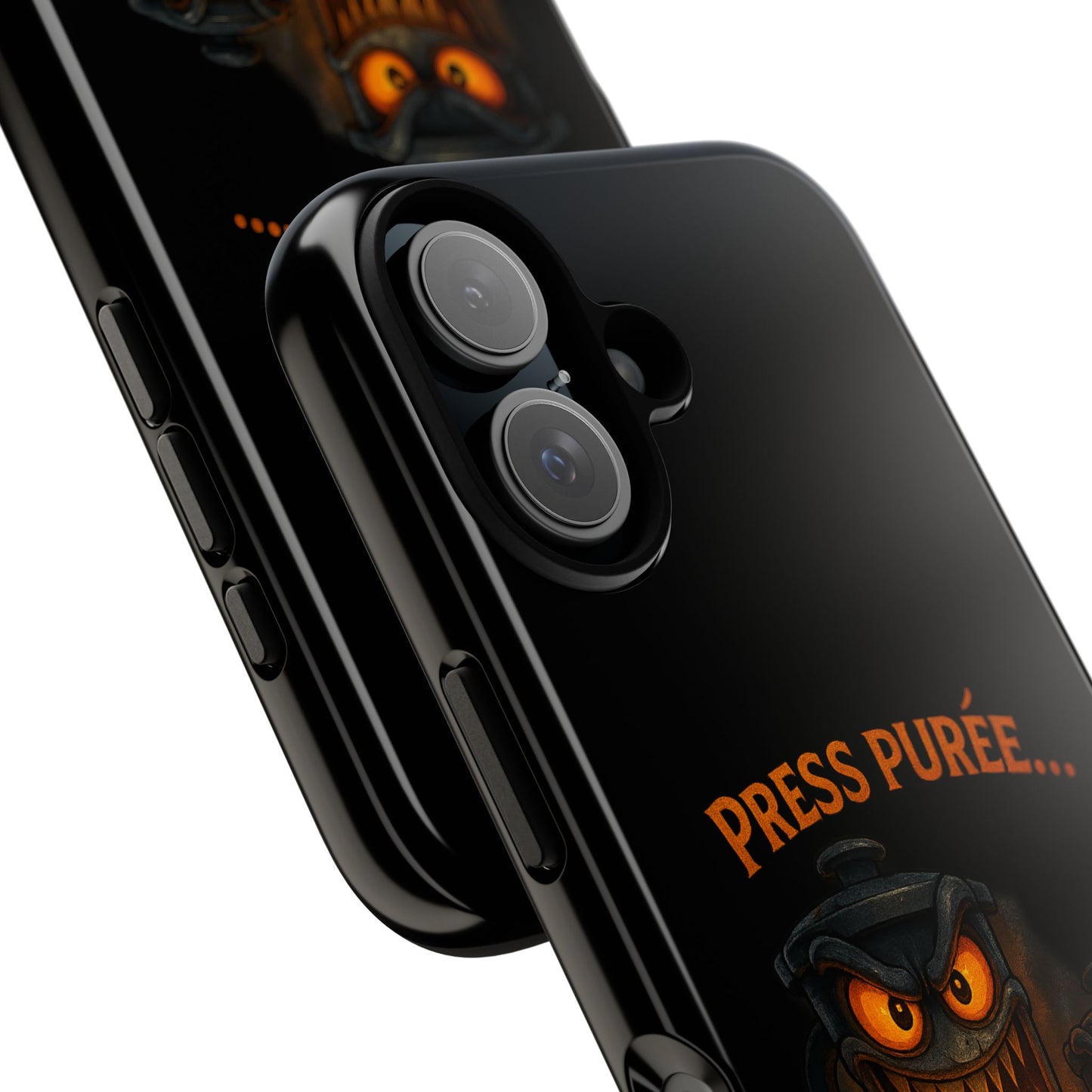 Phone Case - 'Press Purée...and Pray' Halloween Horror Protective Cover
