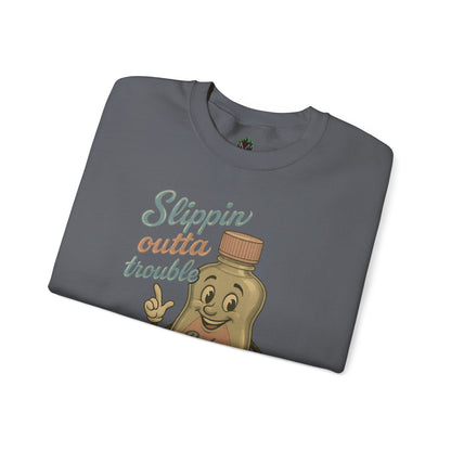 Slippin' Outta Trouble Crewneck
