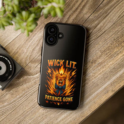 Wick Lit Patience Gone Phone Case