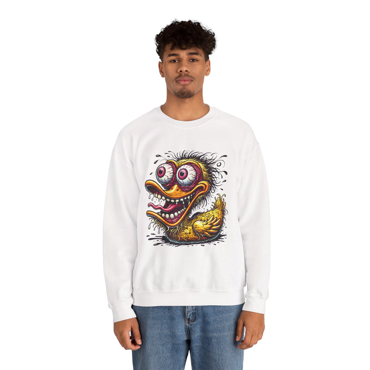 Psycho Duck Crewneck Sweatshirt