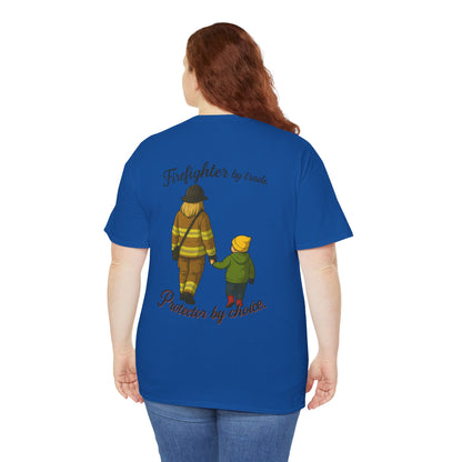 Protector by Choice – Firefighter Family Tribute Tee