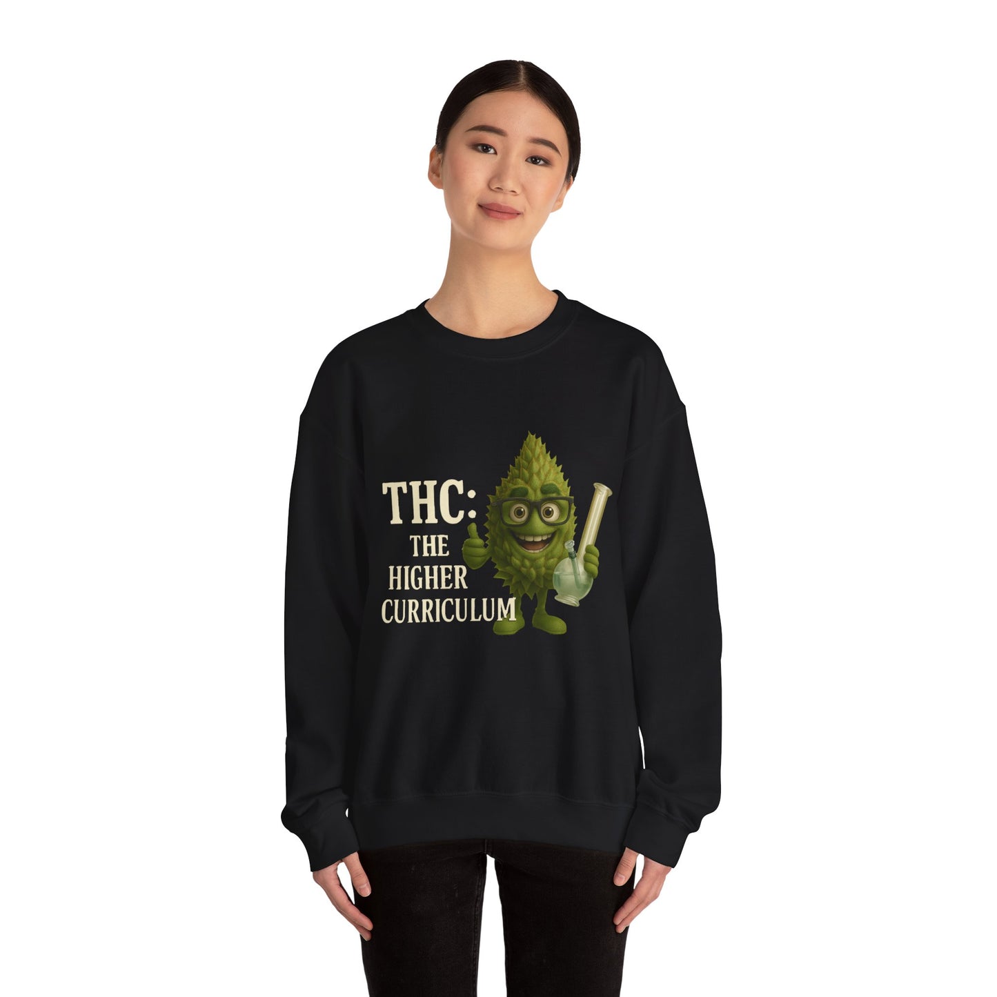 THC: The Higher Curriculum – Stoner Education Sweatshirt