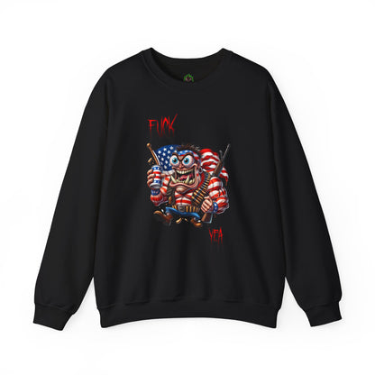 Freedom Maniac “F*** Yea” Crewneck Sweatshirt