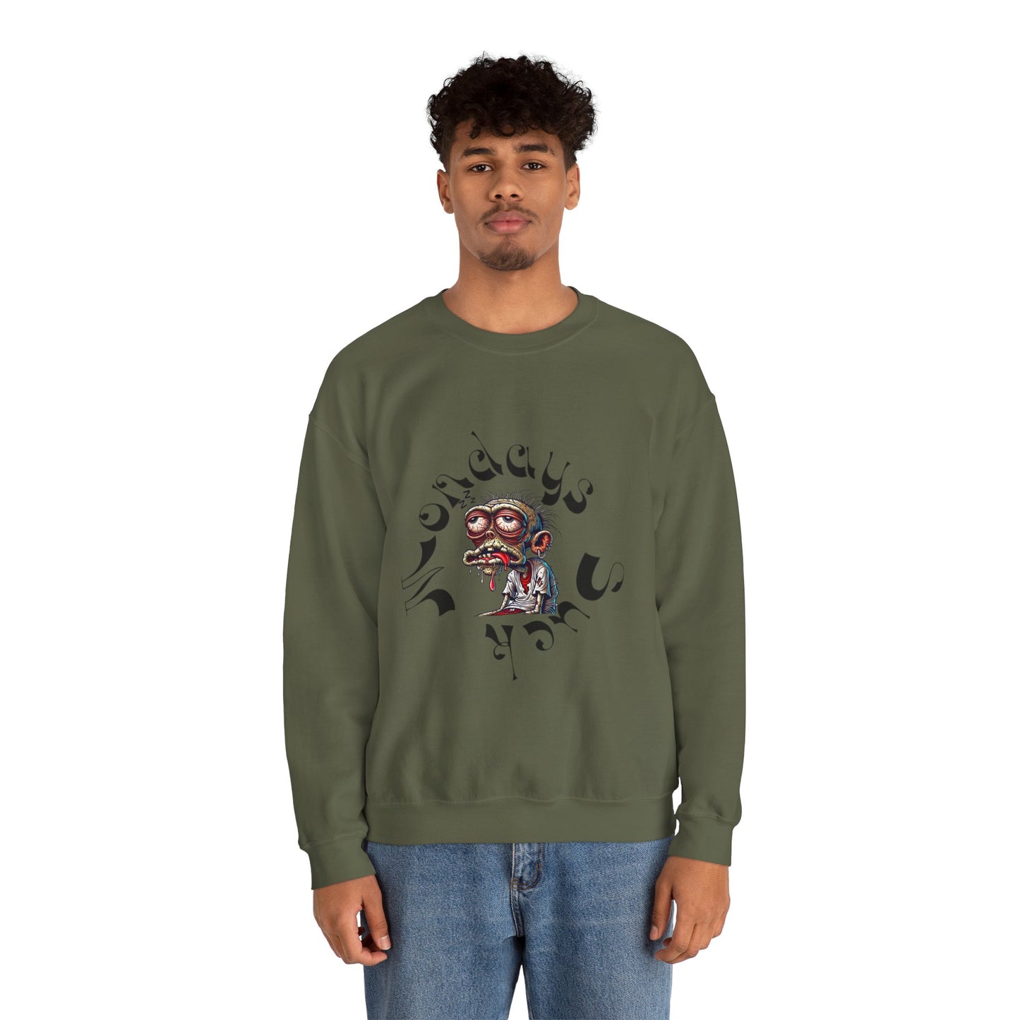 Mondays Suck Crewneck Sweatshirt