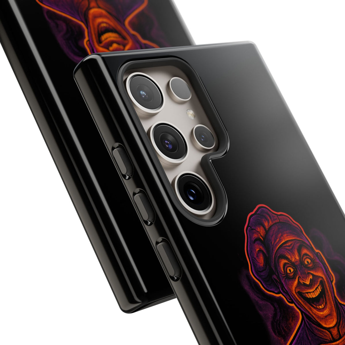 Phone Case — "Kiss the Chef" Neon Horror Chef Design