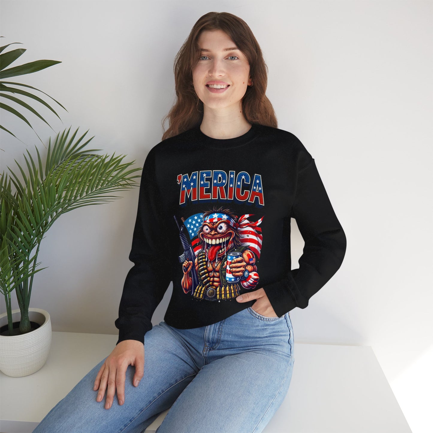 ’Merica Crewneck Sweatshirt