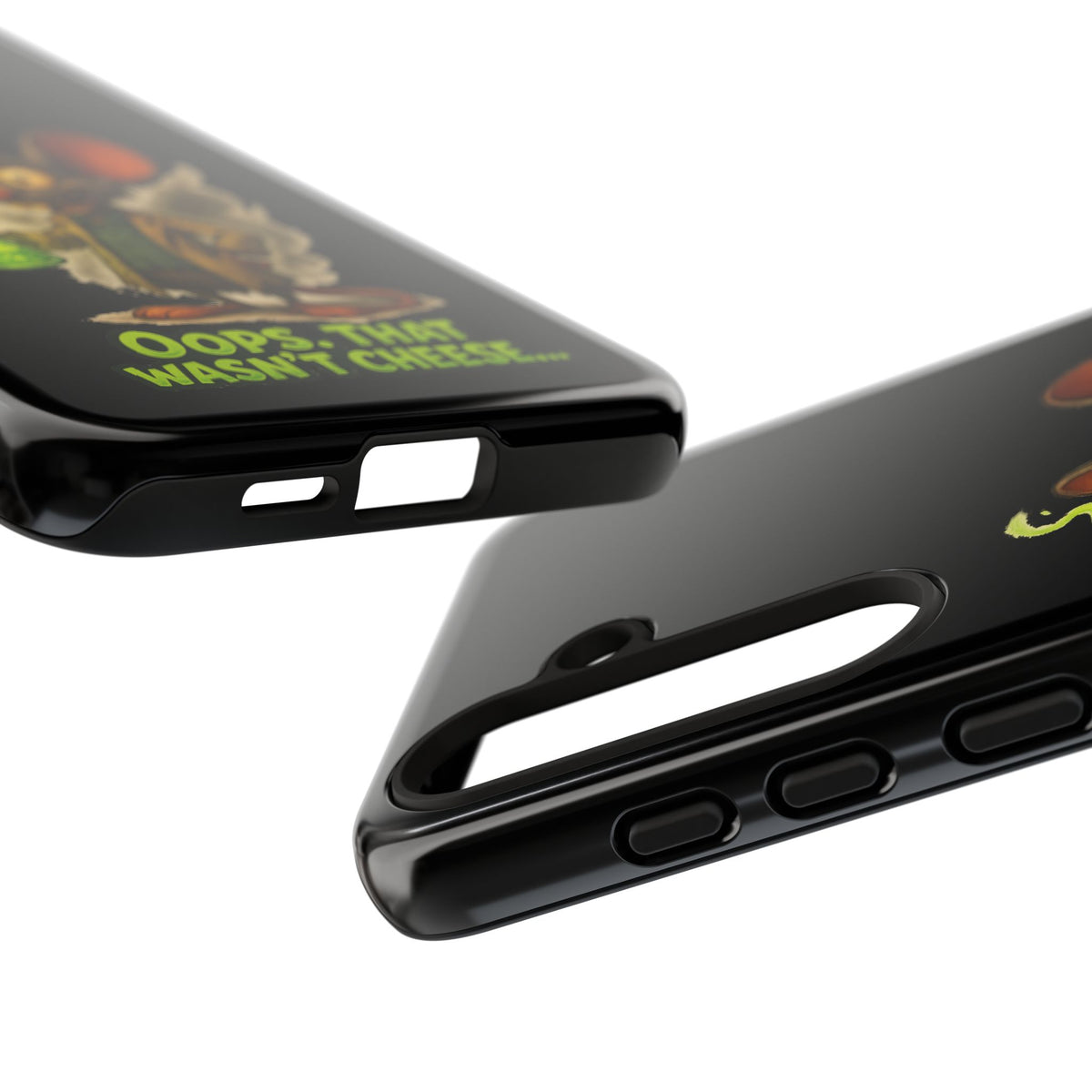 Phone Case — Funny Cartoon Rat "Oops That Wasn't Cheese" Protective Cover