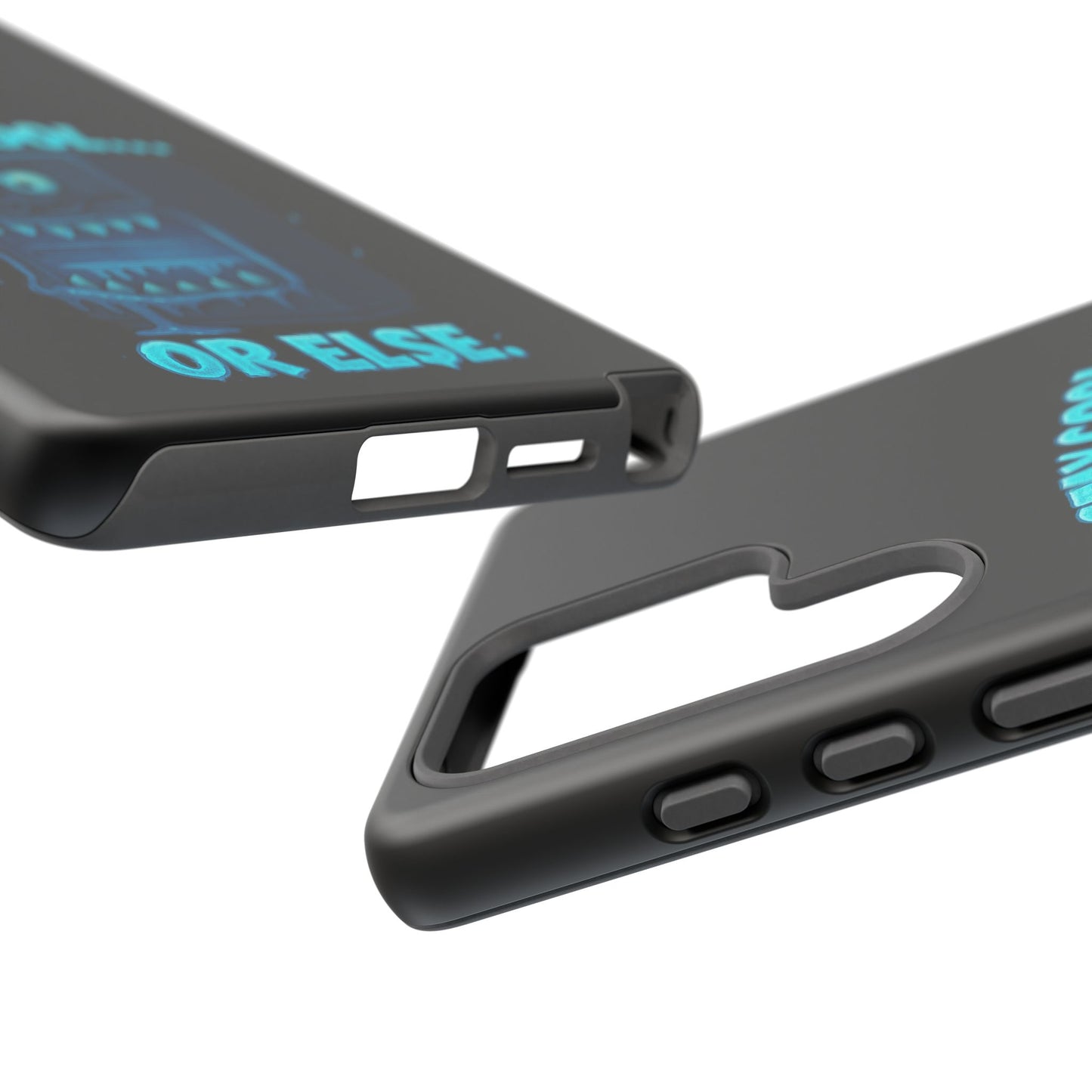 Stay Cool... Or Else. Phone Case — Neon Monster Protective iPhone Cover
