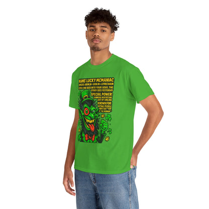 Lucky McManiac – Mischievous Goblin-Leprechaun Hybrid T-Shirt