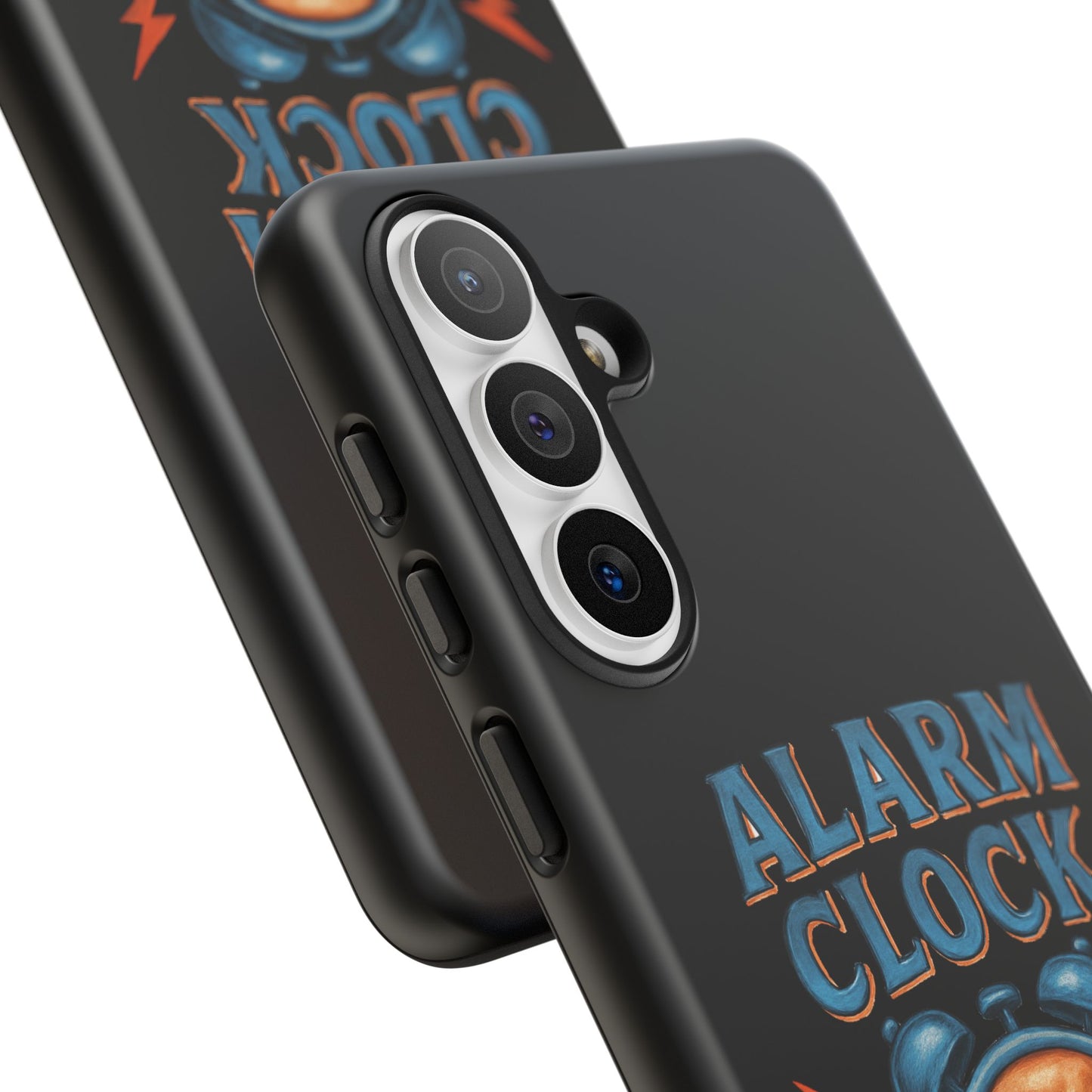 Phone Case — "Alarm Clock" Retro Screaming Clock Protective Cover