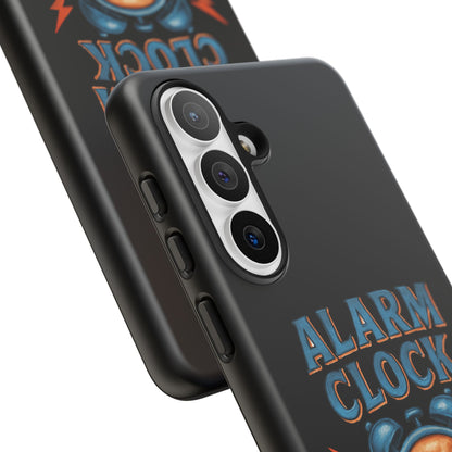 Phone Case — "Alarm Clock" Retro Screaming Clock Protective Cover