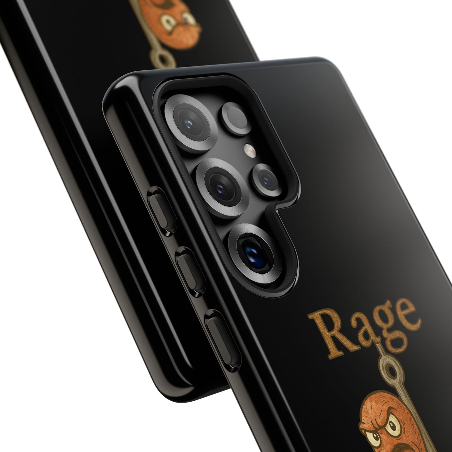 Phone Case — "Rage Bait" Angry Worm Fishing Design