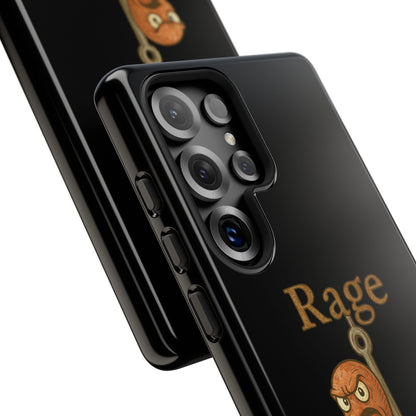 Phone Case — "Rage Bait" Angry Worm Fishing Design