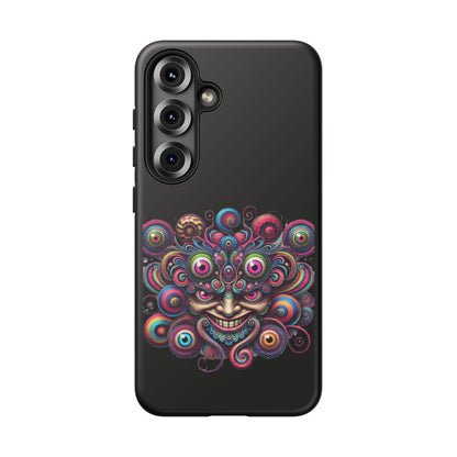 Psychedelic Smiling Eye Cluster Phone Case