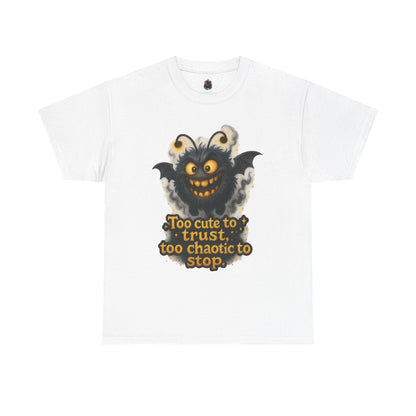 Too Cute To Trust Chaotic Monster T-Shirt | Cute Spooky Halloween Tee